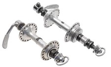 Set mozzo bici strada flangia bassa Campagnolo Record 36H 100/132,5mm filetto QR ENG
