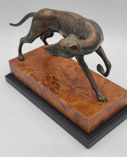 Scultura cane caccia - cane,
