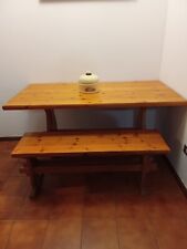 Tavolo+panca in pino