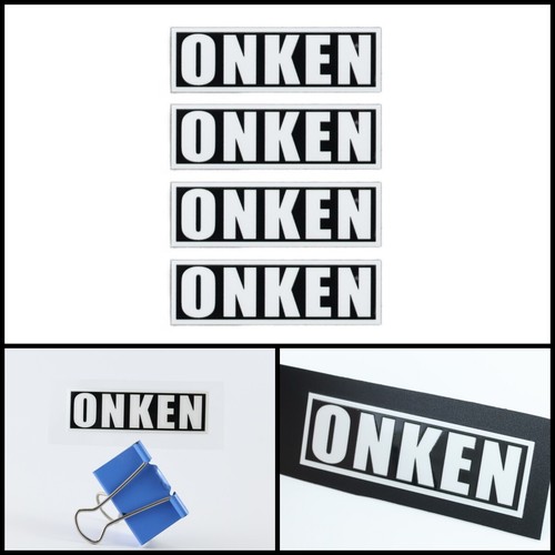 Onken logo distintivo adesivo - onken,