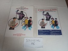 DYLAN DOG TEX DIABOLIK CATALOGO UN PERSONAGGIO DUE AUTORI + VOLANTINO PROGRAMMA 