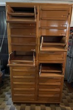 Mobile schedario archivio classificatore vintage - Anonima Castelli