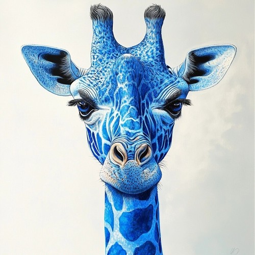 Adesivo murale - , giraffa