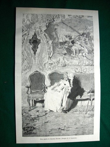 1884 soli quadro di giacomo - -,