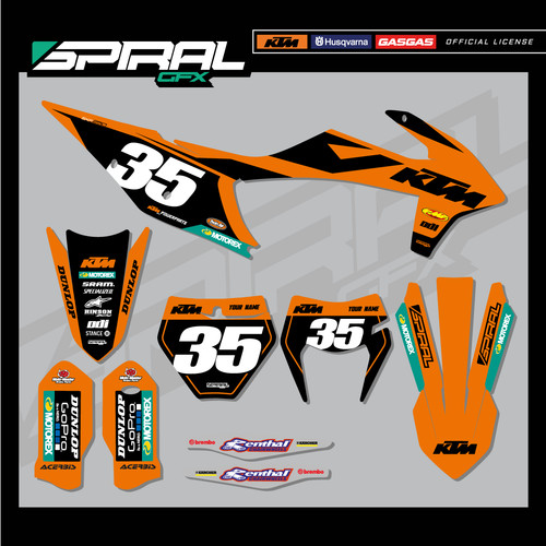 Kit grafica personalizzata - grafica, mx