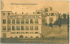 07204 CARTOLINA d'Epoca - AGRIGENTO Citta': HOTEL BELVEDERE