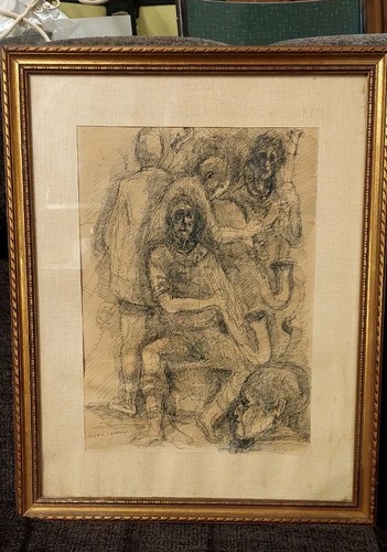 Disegno china su carta - ,