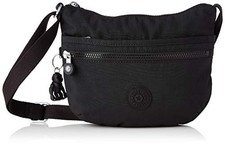 (TG. Taglia unica) Kipling ARTO S, Borse a Tracolla, Donna, Nero Noir, Taglia un