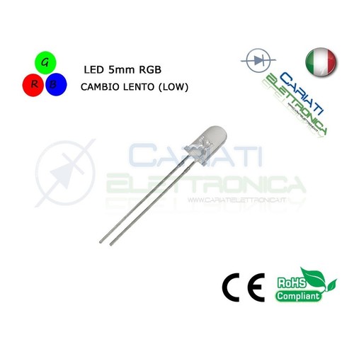 100 led rgb 5mm pin - led, 2