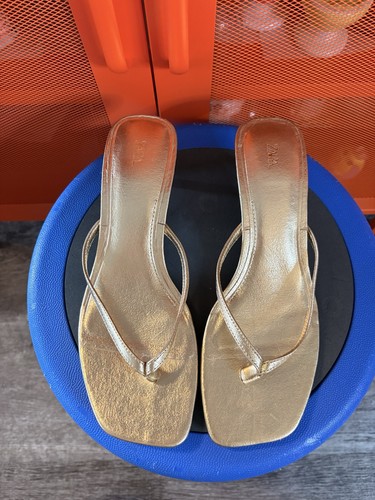 Sandali donna zara oro - donna,