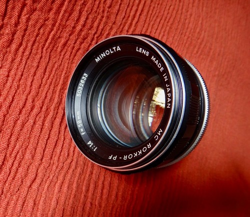 Minolta rokkor 58mm - minolta, rokkor-pf