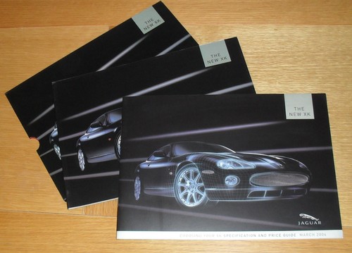 Set brochure jaguar - jaguar, 2004