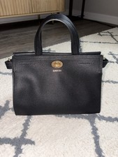 Burberry mini tote black gold - mini,