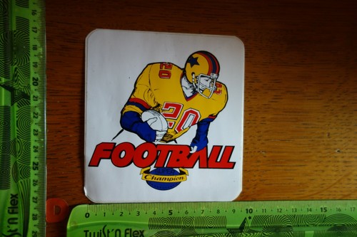 Vecchio adesivo sport - , football