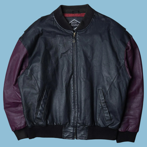 Vintage pelle sauvage 90s - pelle,