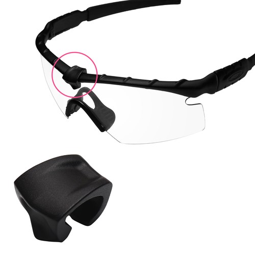 Clip naso ricambio nero - naso,