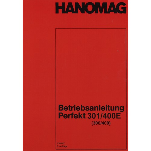 Hanomag perfetto 301 - perfetto, 301/400e