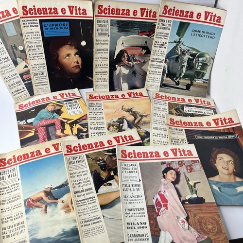 Lotto riviste scienza e - 11,