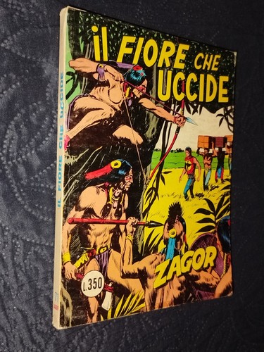 Zagor scritta rossa ristampa - rossa,