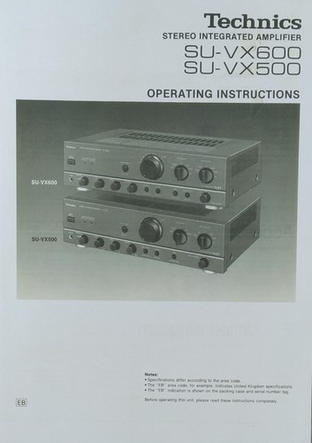 Technics vx600 - technics,