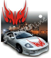 Fiamme adesive Adesivi fiamme