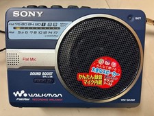 Walkman cassetta blu Sony