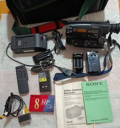 Sony videocamera ccd tr501e - sony,