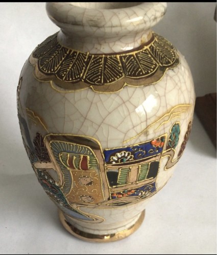 Vaso giapponese stile meiji - vaso,