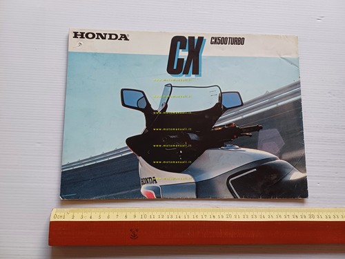 Honda 500 turbo depliant - 500,