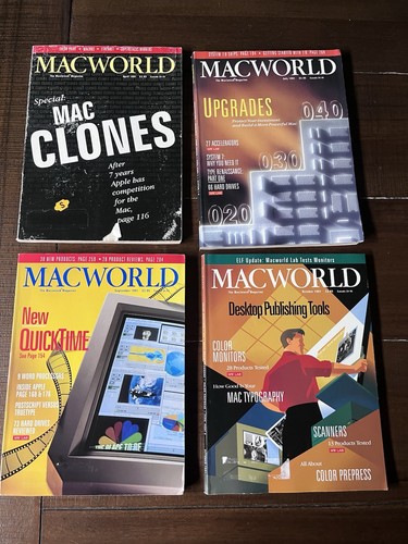 Vintage 1991 macworld magazine - 1991,