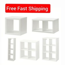 Scaffale bianco cubo