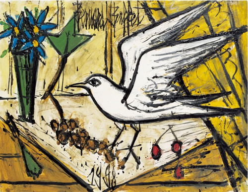 Bernard buffet colombe - bernard,