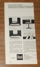 Rara pubblicità vintage dual - rara,