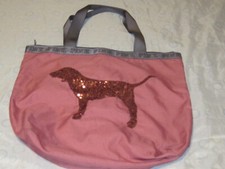 pink tote bag large