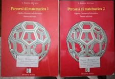 Tonolini Certo PERCORSI DI MATEMATICA volumi 1 e 2 nuova ed. Minerva Ital. 1992