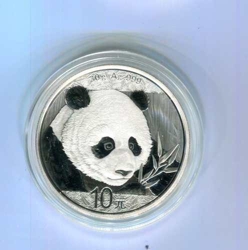 Cina yuan panda - 10, argento