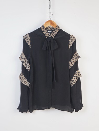 Just cavalli blusa nera a - -,
