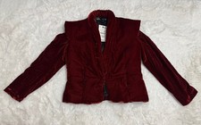 ZARA GIACCA TRAPUNTATA VELLUTO