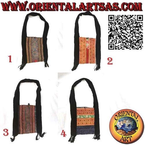 Borsa tracollo con frange - con,