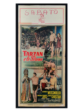 TARZAN E LE SIRENE locandina