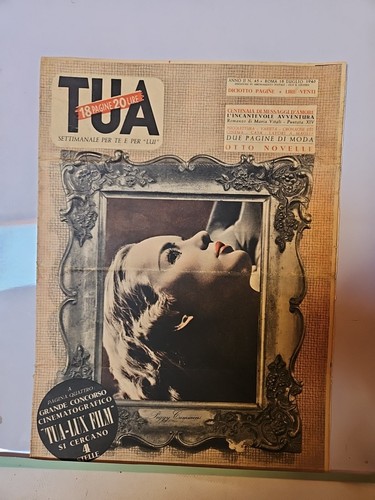 1946 tua settimanale - ", per