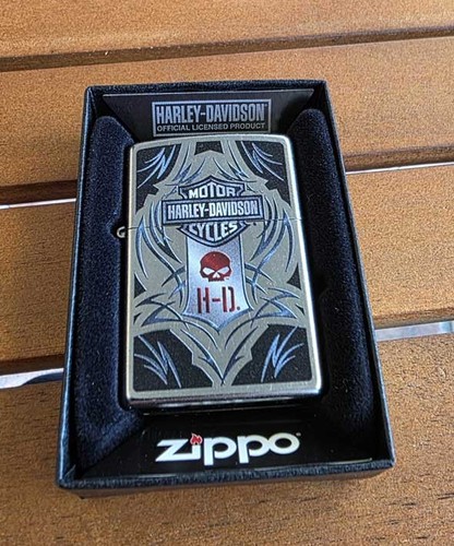 Zippo harley davidson - harley, barra