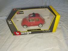 Burago Fiat 500L 1968 Red