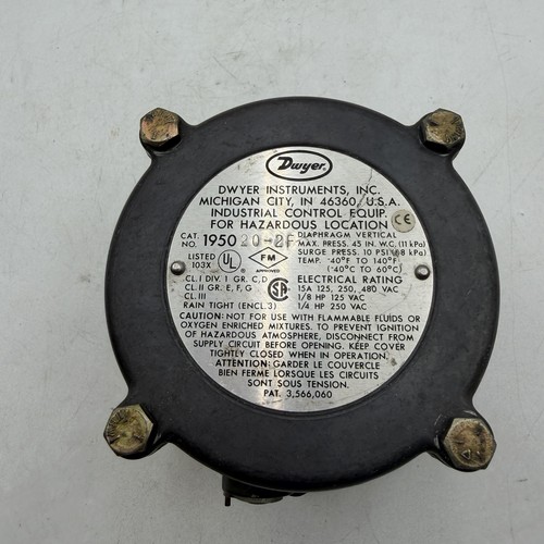 Dwyer serie 1950 pressostato