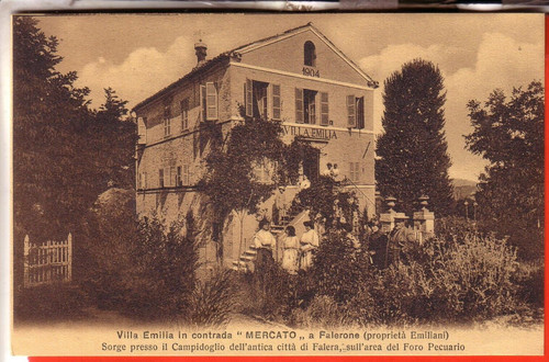 Cartolina falerone fp non - ,