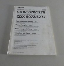 Operating Instructions Car