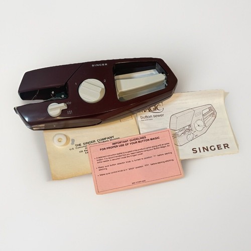 Vintage singer button magic - button,