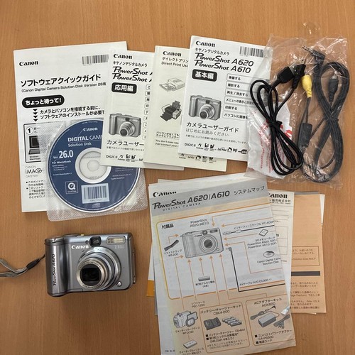 Canon powershot a620 - powershot, silver