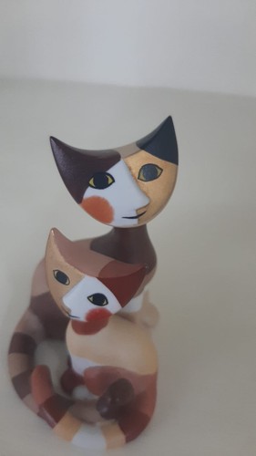 Statuetta gatti intecciati - statuetta,