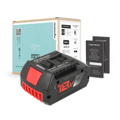 Batteria 18v 0ah per bosch - 18v,